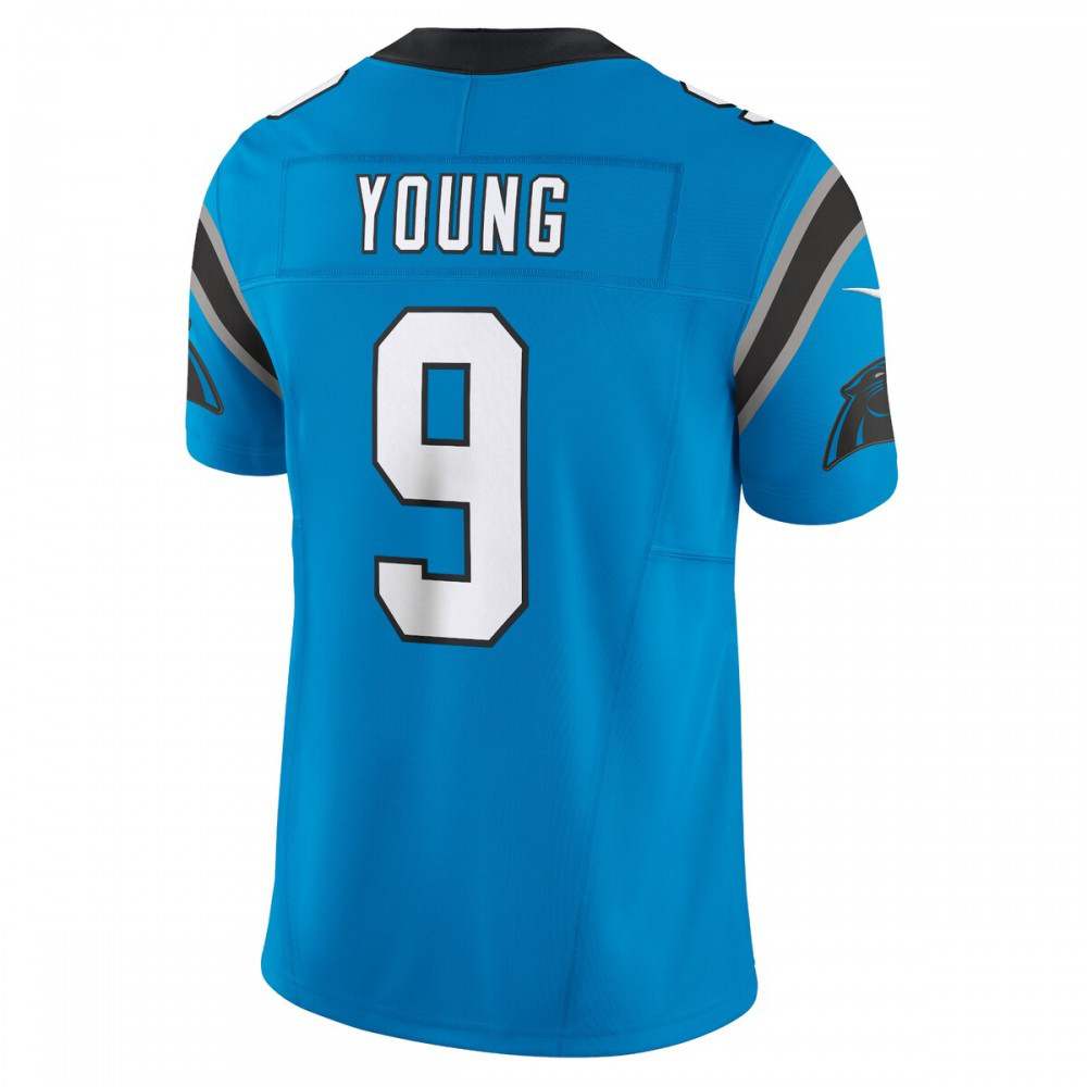 Bryce Young Carolina Panthers Nike Vapor F.U.S.E. Limited Jersey - Blue-GridironStore